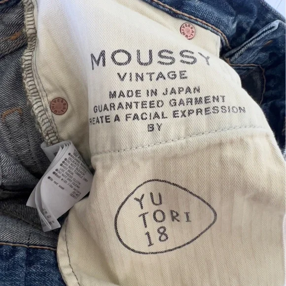 NWOT Moussy Vintage Showell Straight Leg Jeans - Picture 12 of 12